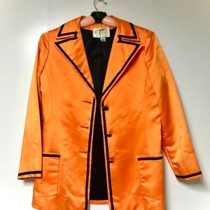 Vintage Stan Herman for Mr Mort satin blazer 1960s